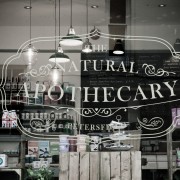 The Natural Apothecary window