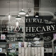 The Natural Apothecary window